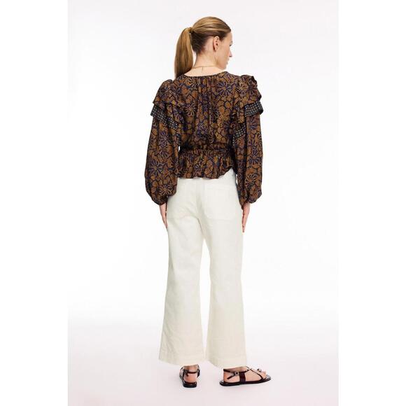 Dea Kudibal White Miadea Jeans Size XS Missing Button - Picture 2 of 6